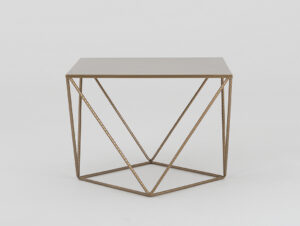 Kavos staliukas DARYL METAL 60 - auksas