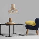 Kavos staliukas WALT METAL 80 - juodas