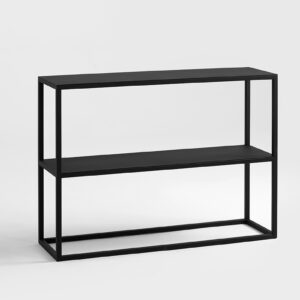 Konsolė JULITA METAL 75-2F - juodas