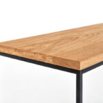 Konsolė TENSIO SOLID WOOD 100x30 - ąžuolas, juodas
