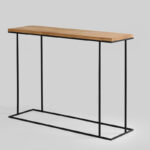 Konsolė WALT SOLID WOOD 100 - ąžuolas, juodas