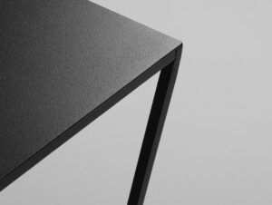 Šoninis staliukas ZAK METAL 50 - juodas