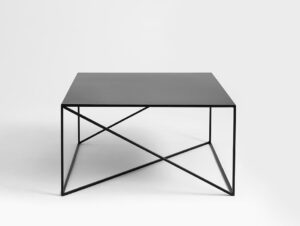 Kavos staliukas MEMO METAL 80 - juodas