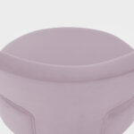 Fotelis FLIPPIN - sultingos spanguolės